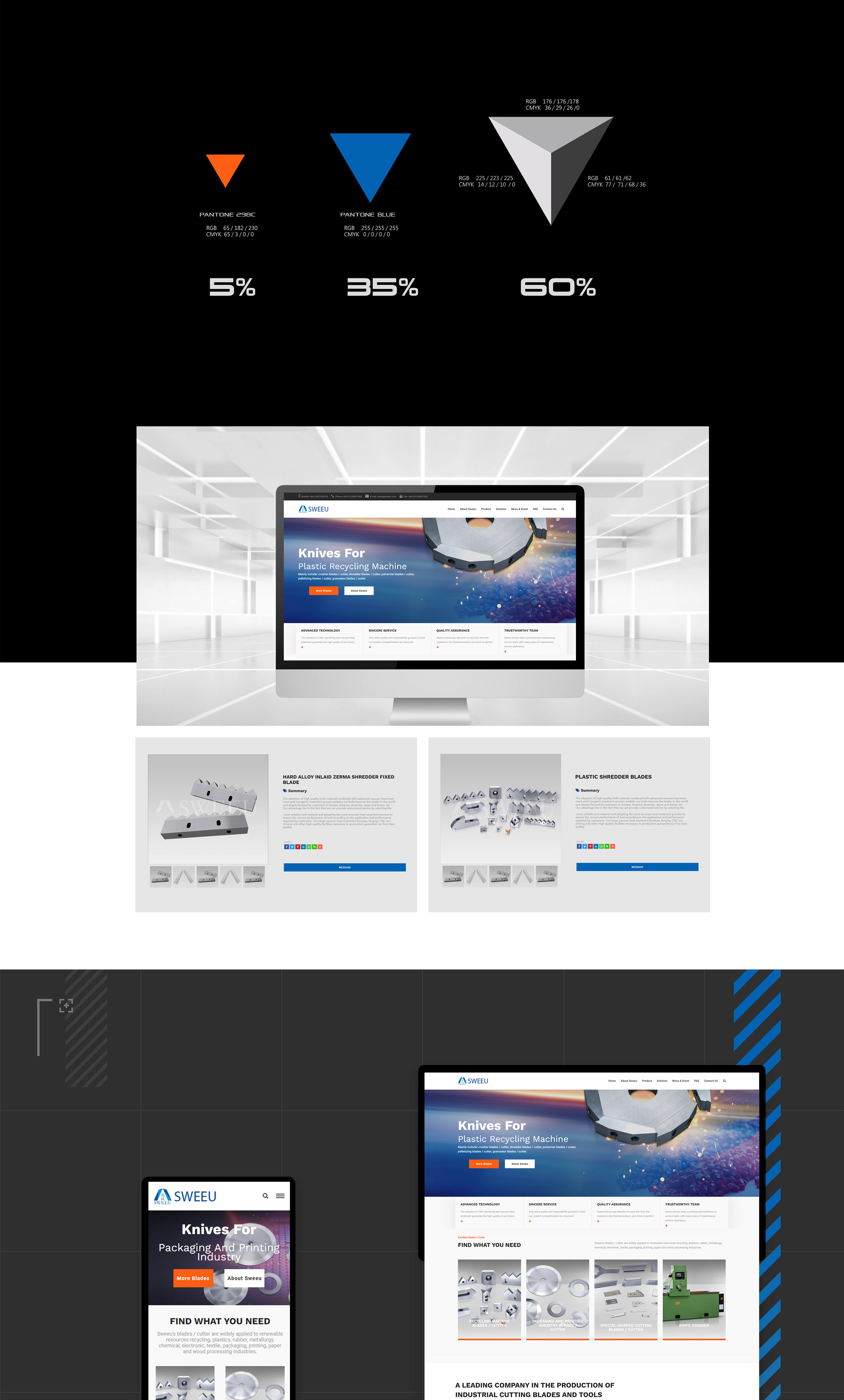 瑞歐刀具外貿(mào)獨立站設(shè)計-早晨設(shè)計-蘇州,無錫,常州,南通,泰州,張家港,江陰的外貿(mào)站設(shè)計制作公司