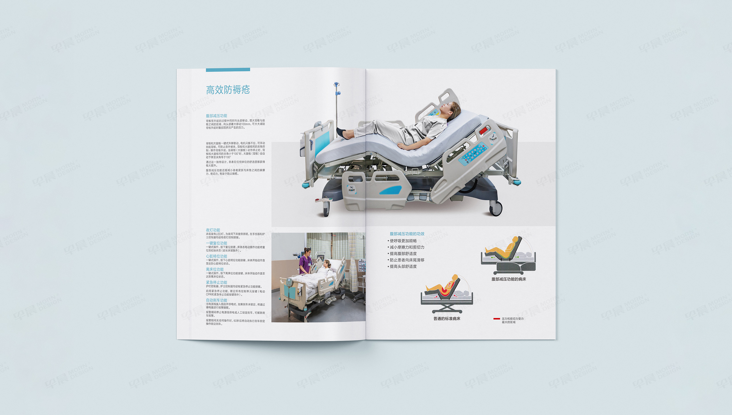 江蘇永發(fā)監(jiān)護床圖冊設計